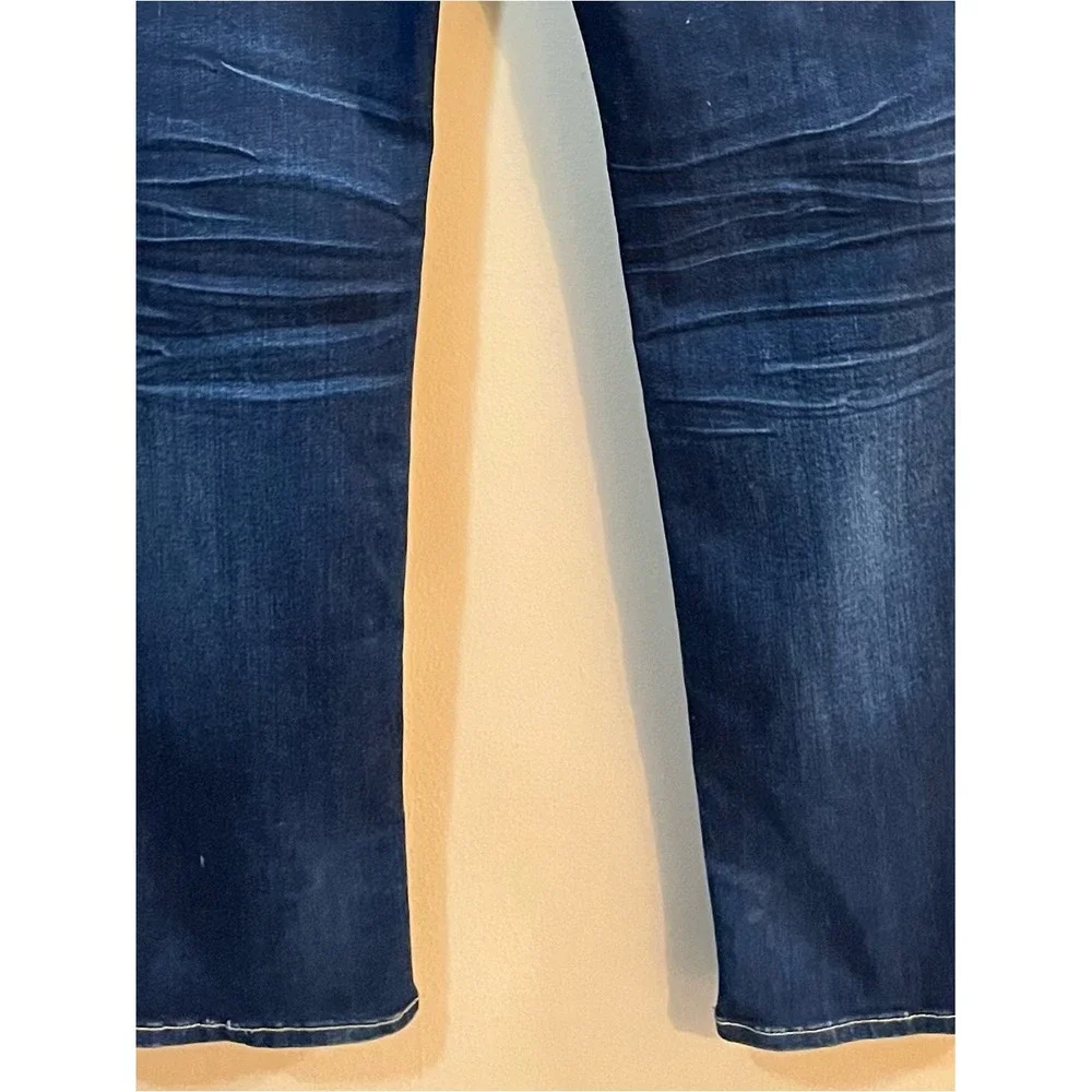 True Religion Ricky‎ Flap Relaxed Straight Jeans Men's W32 L33 Dark Wash Blue
